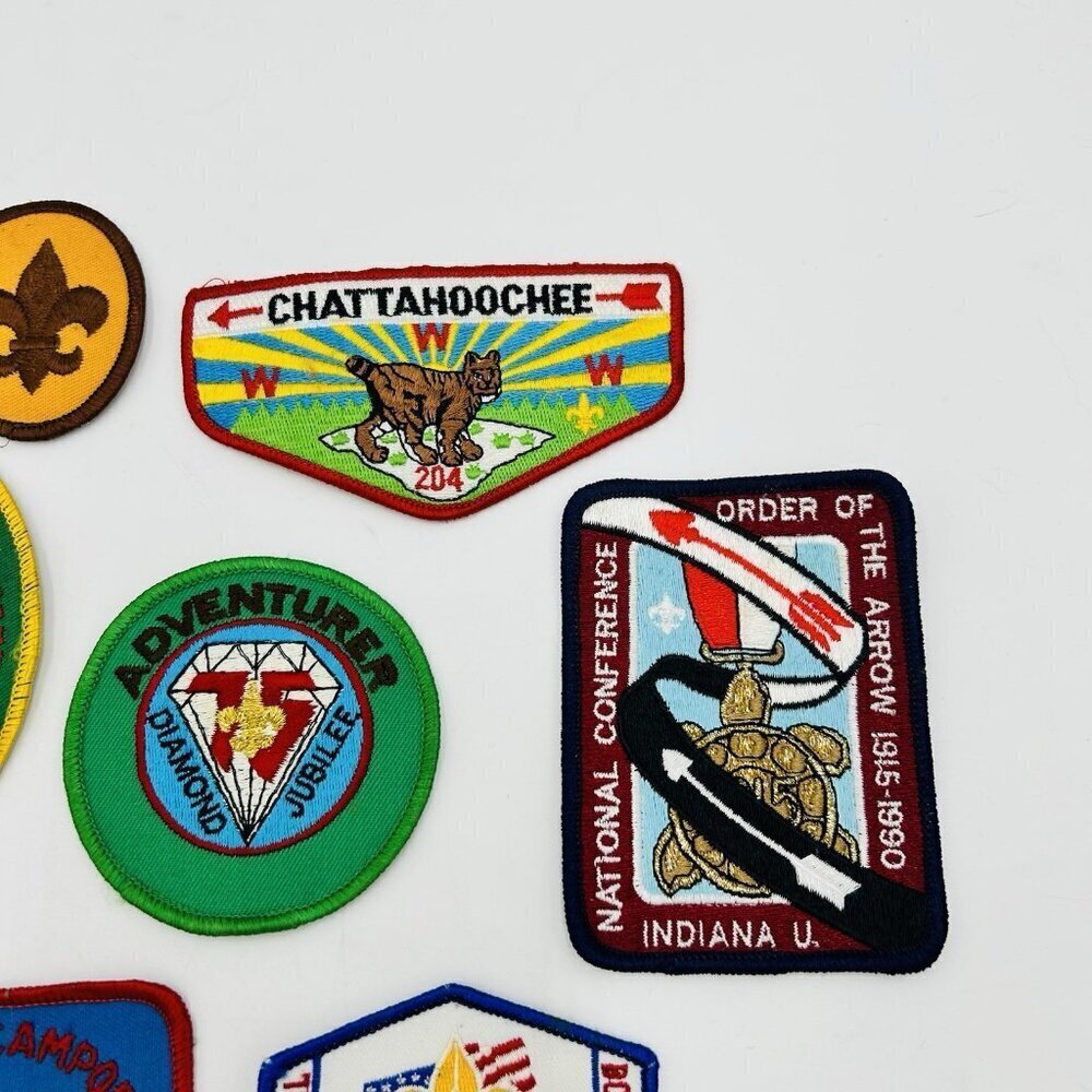 Vintage Boy Scouts of America BSA Patch Mixed Lot of 16 Camporee Camp Council - Picture 2 of 7